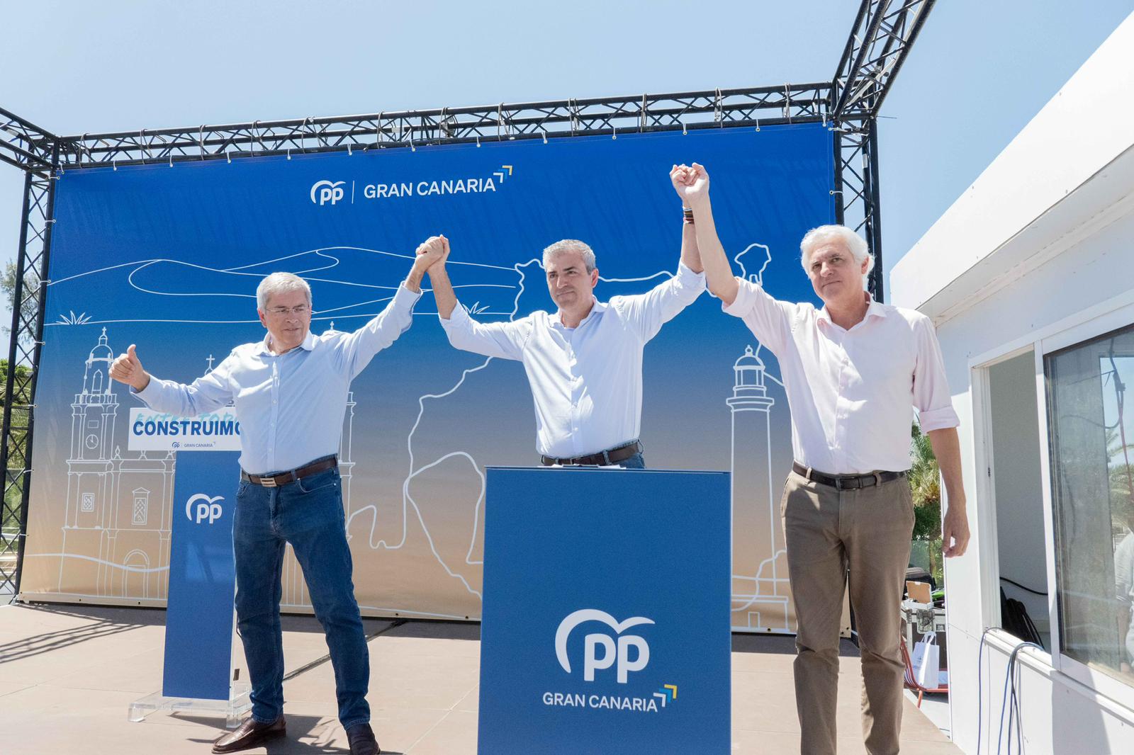 PP y Agrupación de Vecinos sellan su unión para impulsar un proyecto común en Gran Canaria y el Archipiélago